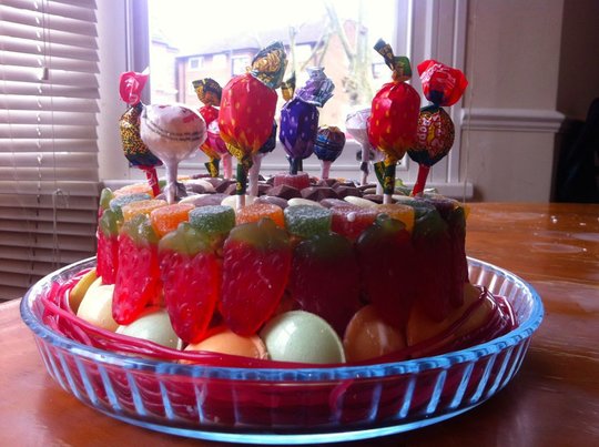 candy cake finestra