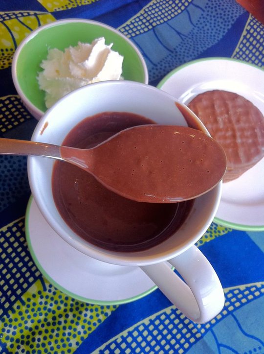 cioccolato pronto in tazza