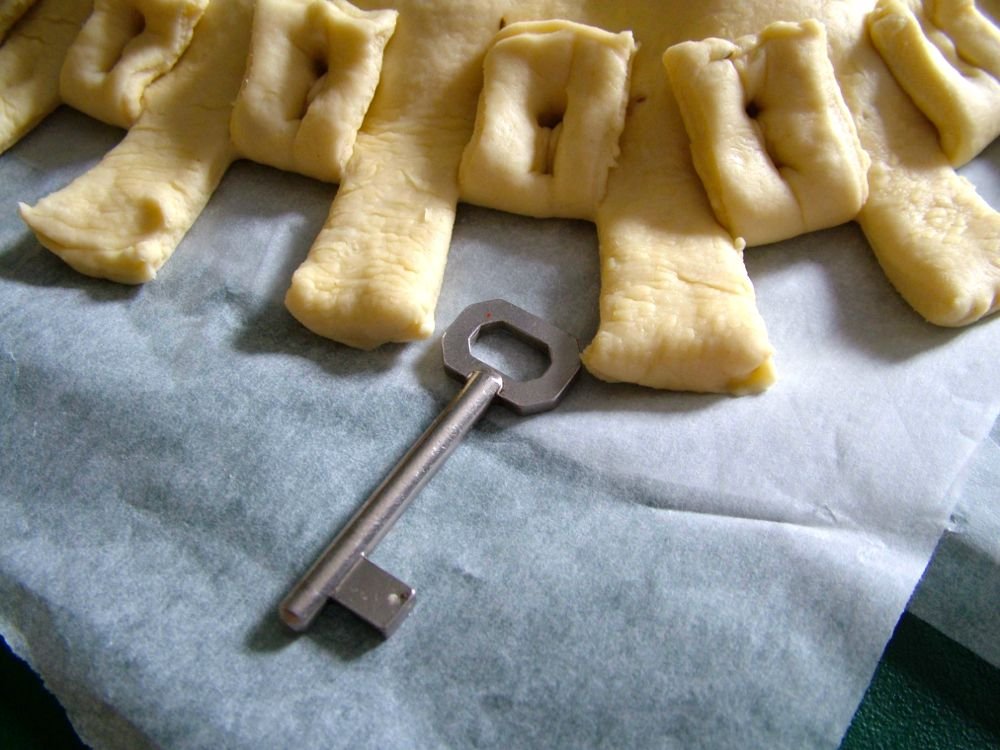 Colomba pomaricana, o scarcella di Pasqua - passo 8