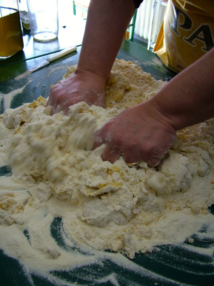 Colomba pomaricana, o scarcella di Pasqua - passo 3