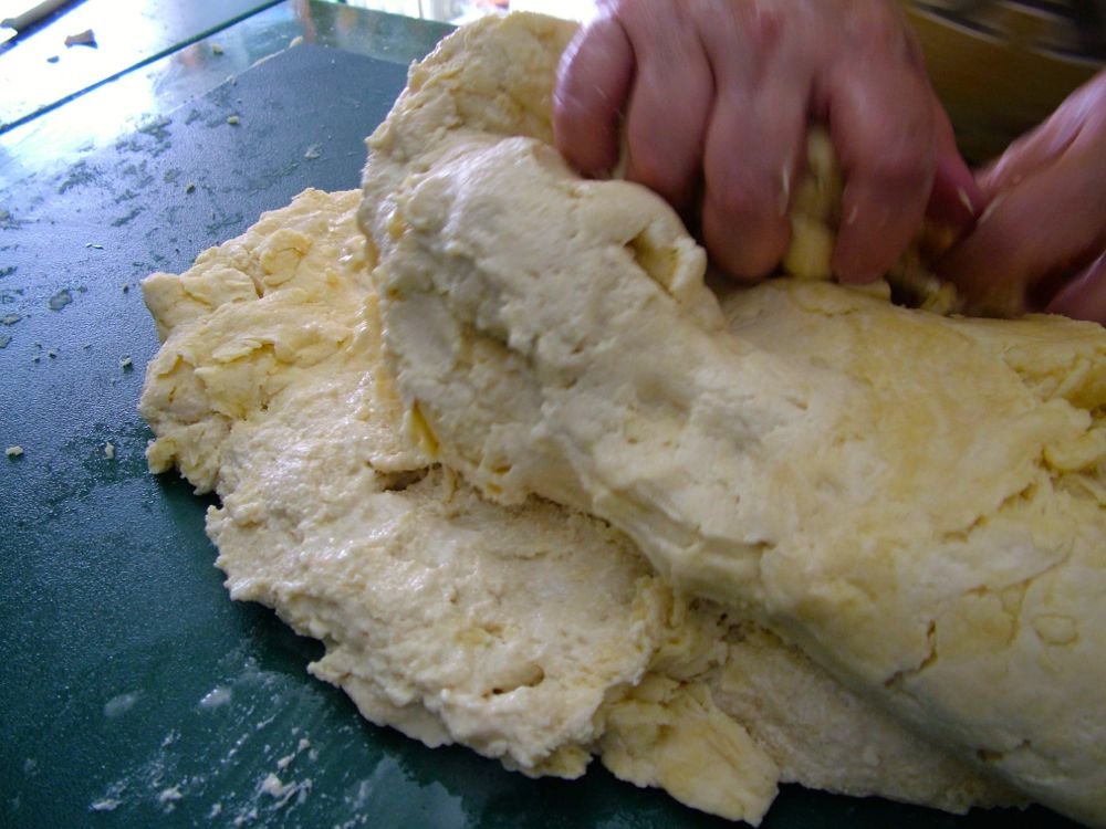 Colomba pomaricana, o scarcella di Pasqua - passo 3