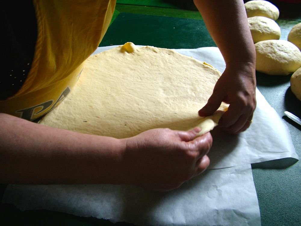 Colomba pomaricana, o scarcella di Pasqua - passo 7