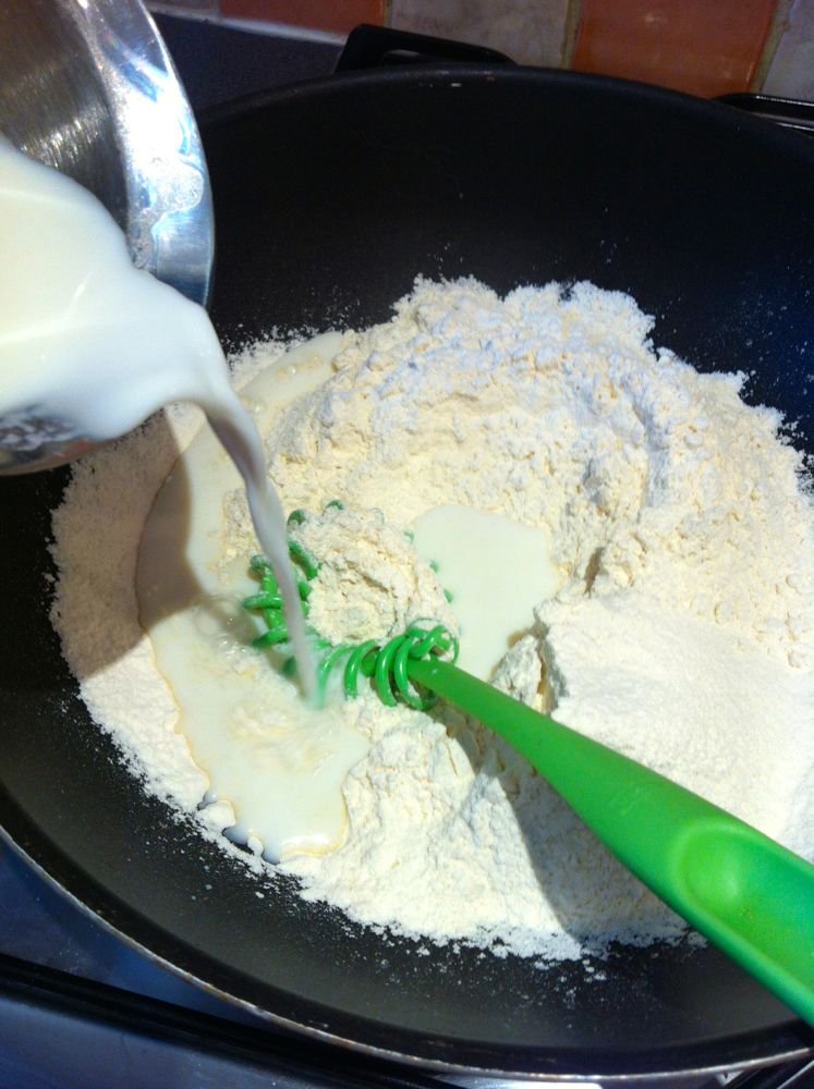 Dolcetti al miele di Apicio - passo 1