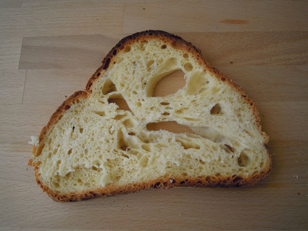 Fedda rossa, la bruschetta materana - passo 1