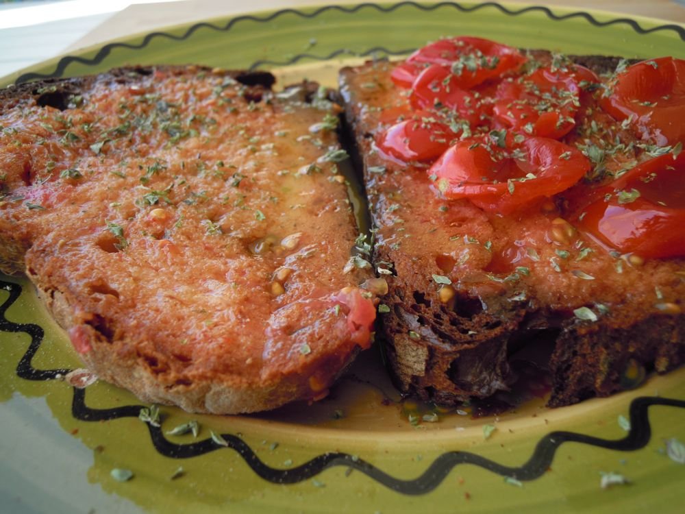 Fedda rossa, la bruschetta materana - passo 7