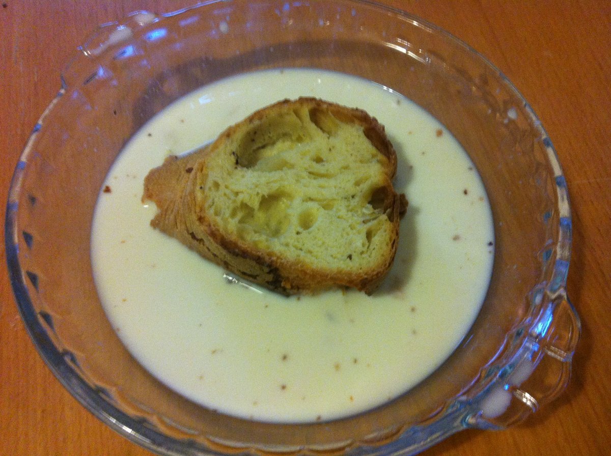 Polpette di pane dolci - passo 1