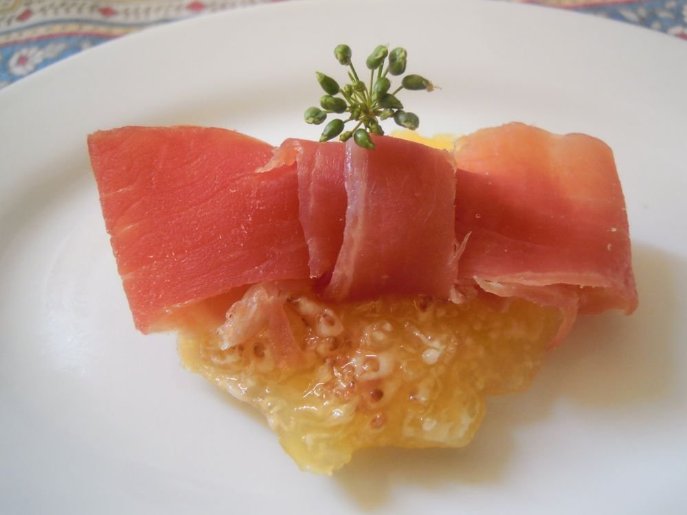 Fichi e prosciutto - passo 4