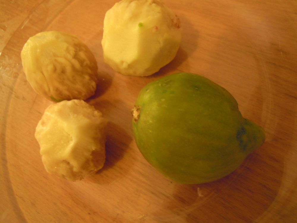Fichi e prosciutto - passo 1