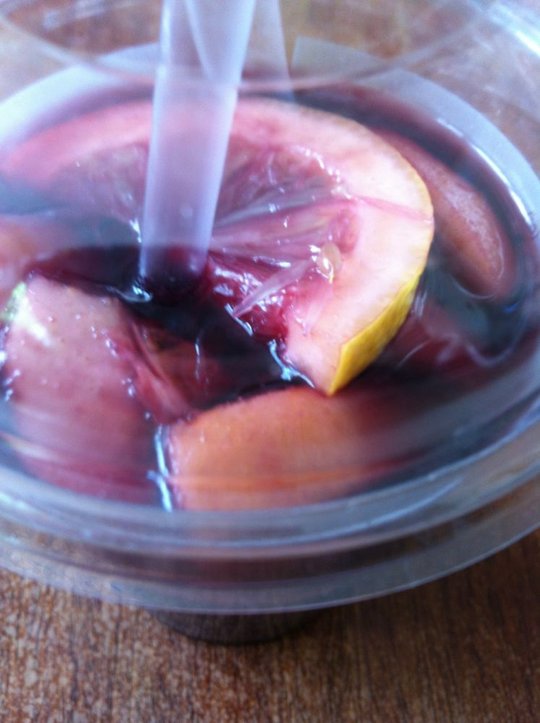 limone bicchiere sangria