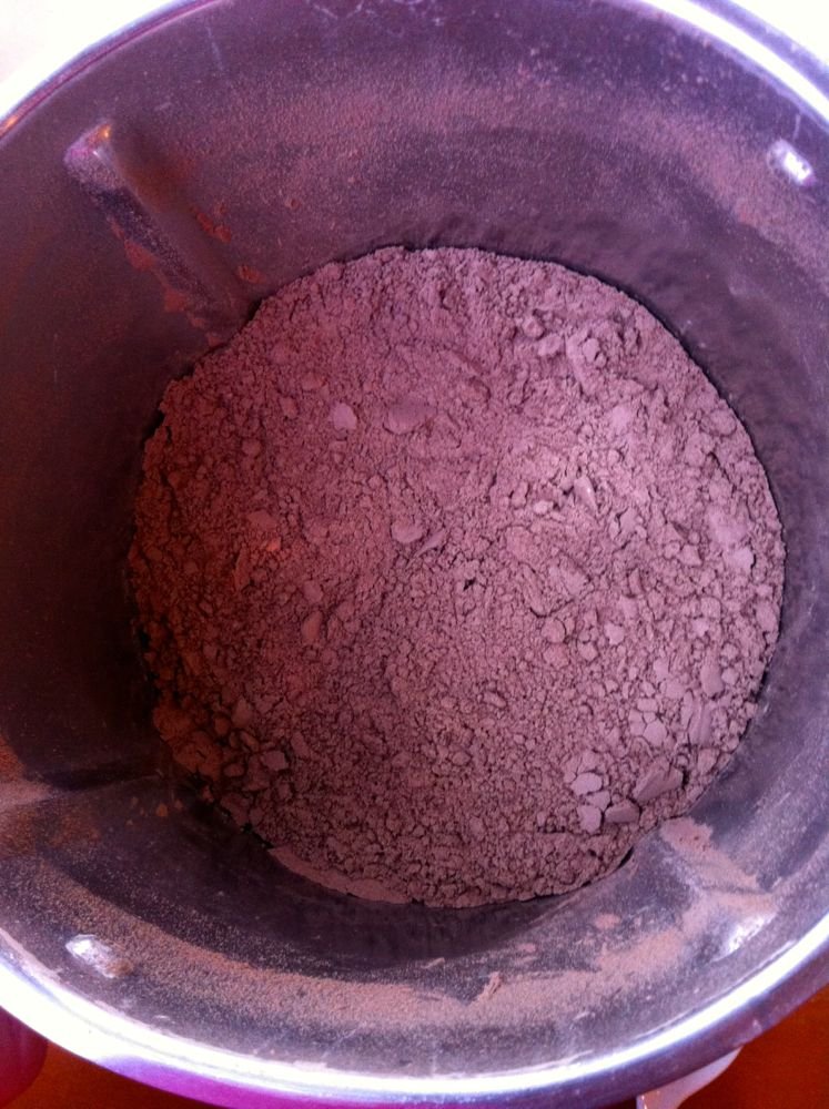 Preparato per cioccolata calda in tazza veloce con doping - passo 2
