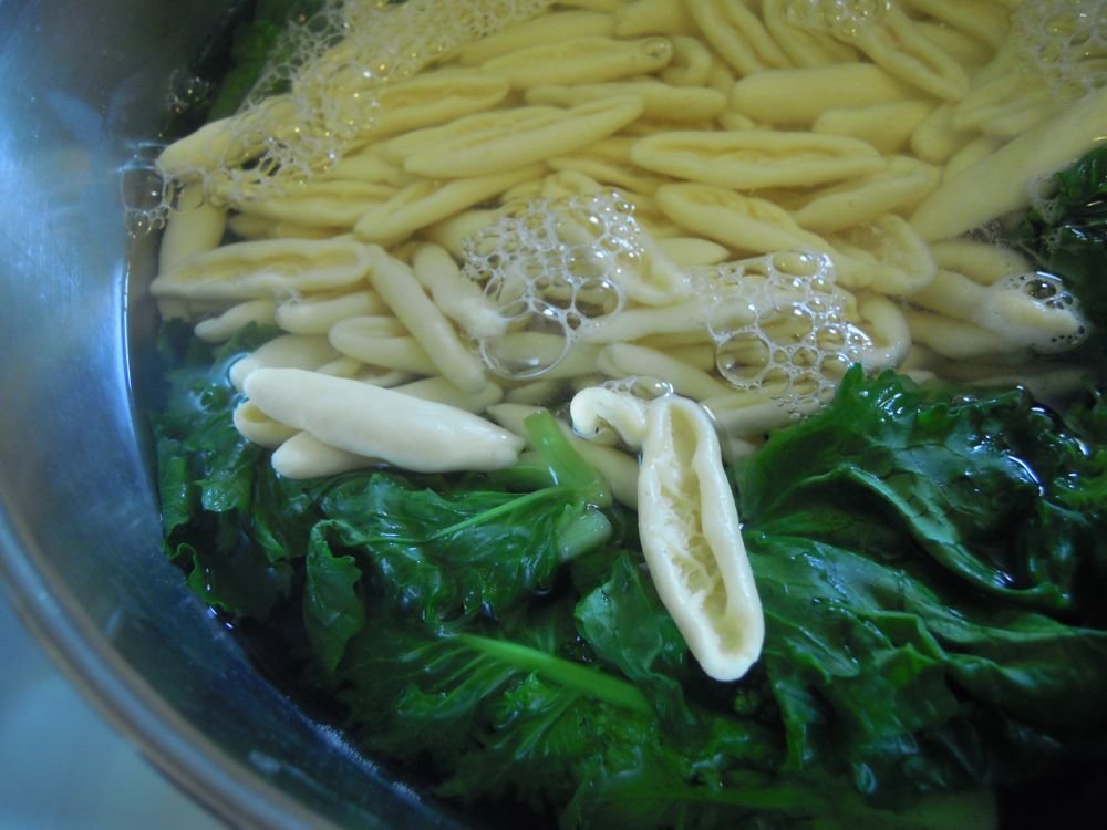 Pasta e rape full optional - passo 3