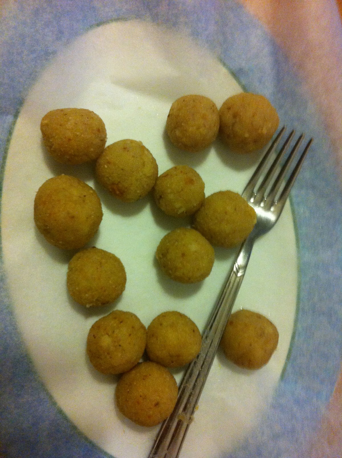Polpette di pane dolci - passo 2