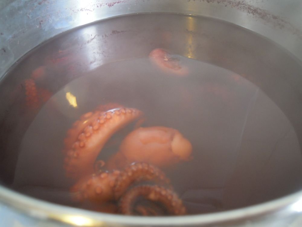 Insalata tiepida di pesce e verdure, ovvero una versione di "Cappon magro" lucana - passo 1