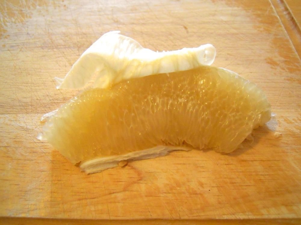 Insalata di polpo, sedano e pomelo - passo 4