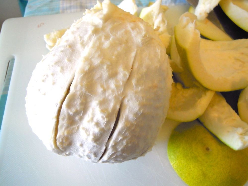 Insalata di polpo, sedano e pomelo - passo 3