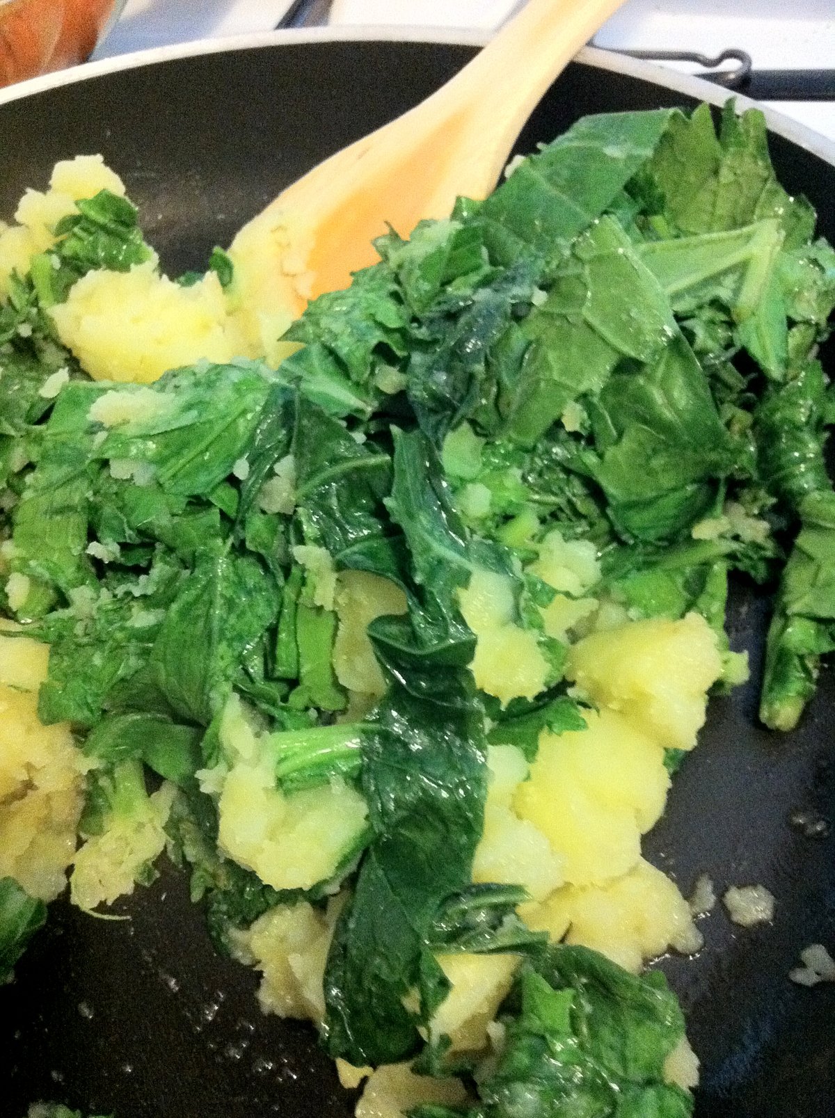 Rape e patate - passo 3