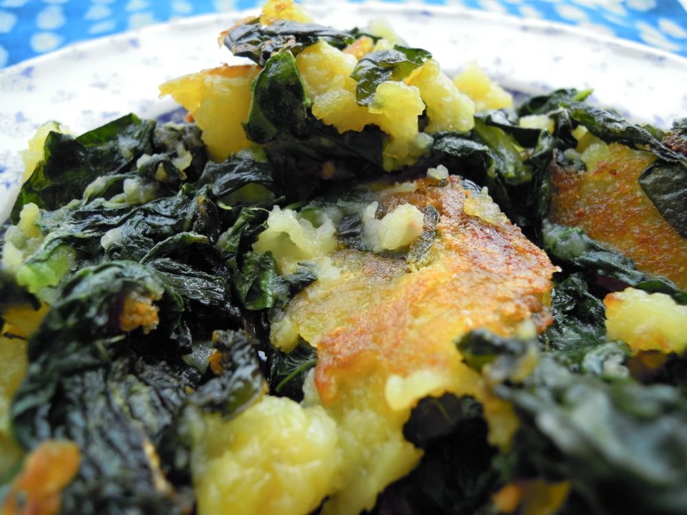 Rape e patate - piatto