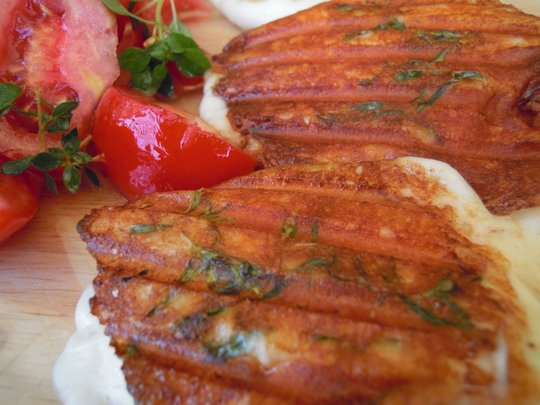 scamorza arrostita con timo fresco 22