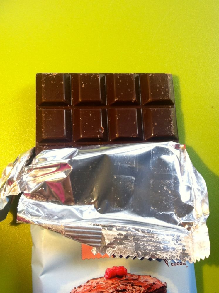 Preparato per cioccolata calda in tazza veloce con doping - passo 1